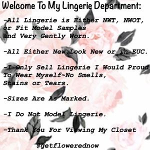 πΏLingerie Including, Bras, Slips & Intimates.